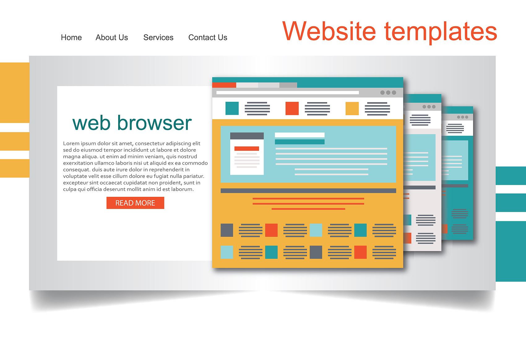 网站设计页面如何设计构图才能够更加出彩？