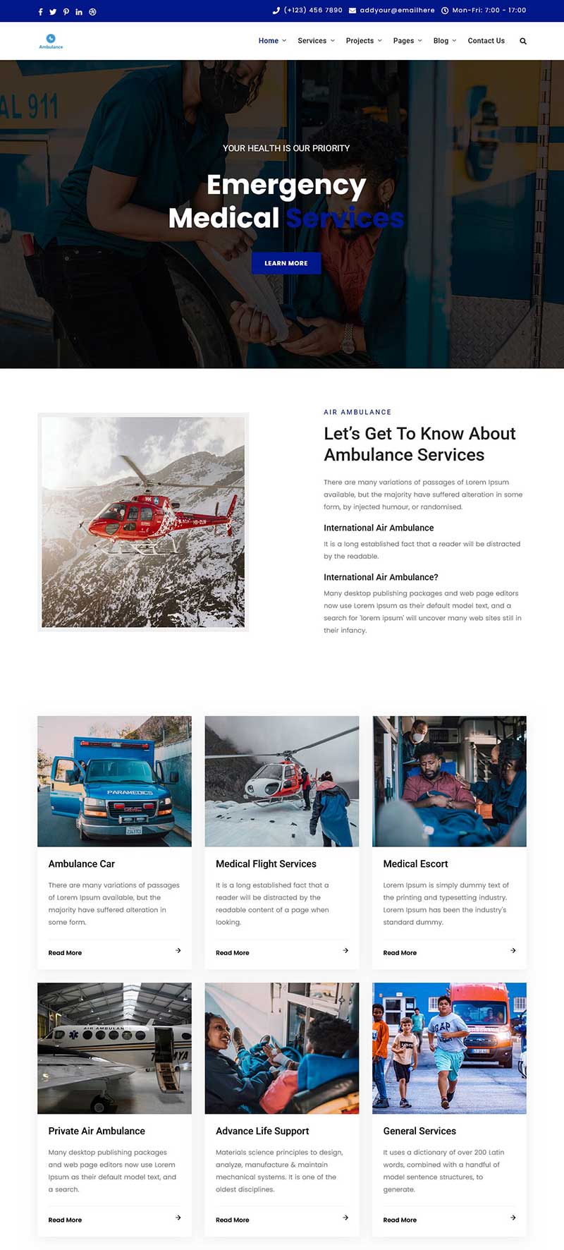 紧急救援及医疗救护前端静态(图1)