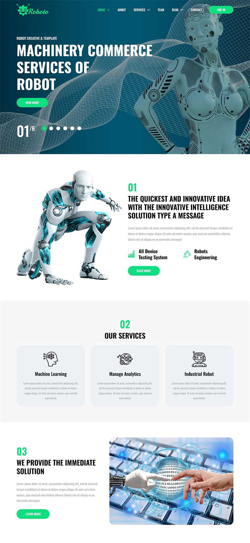 AI人工智能机器人研发展示(图1)