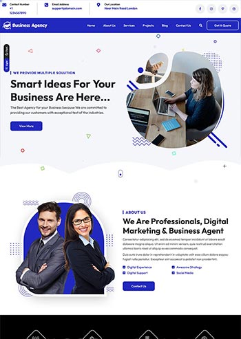 数字创意业务咨询服务前端html