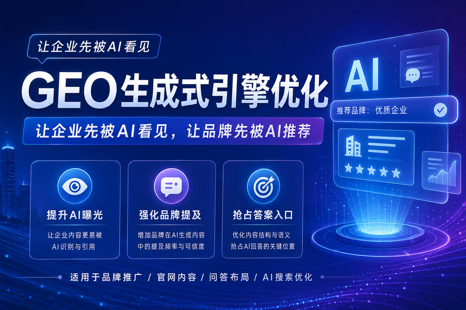 GEO优化主要优化什么内容？企业别只理解成发文章